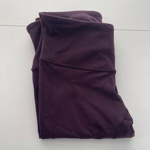 Aubergine Lululemon Wunder Under Leggings Size 4